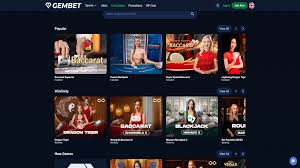 Gembet Casino Pengalaman Pertaruhan Dalam Talian Terbaik